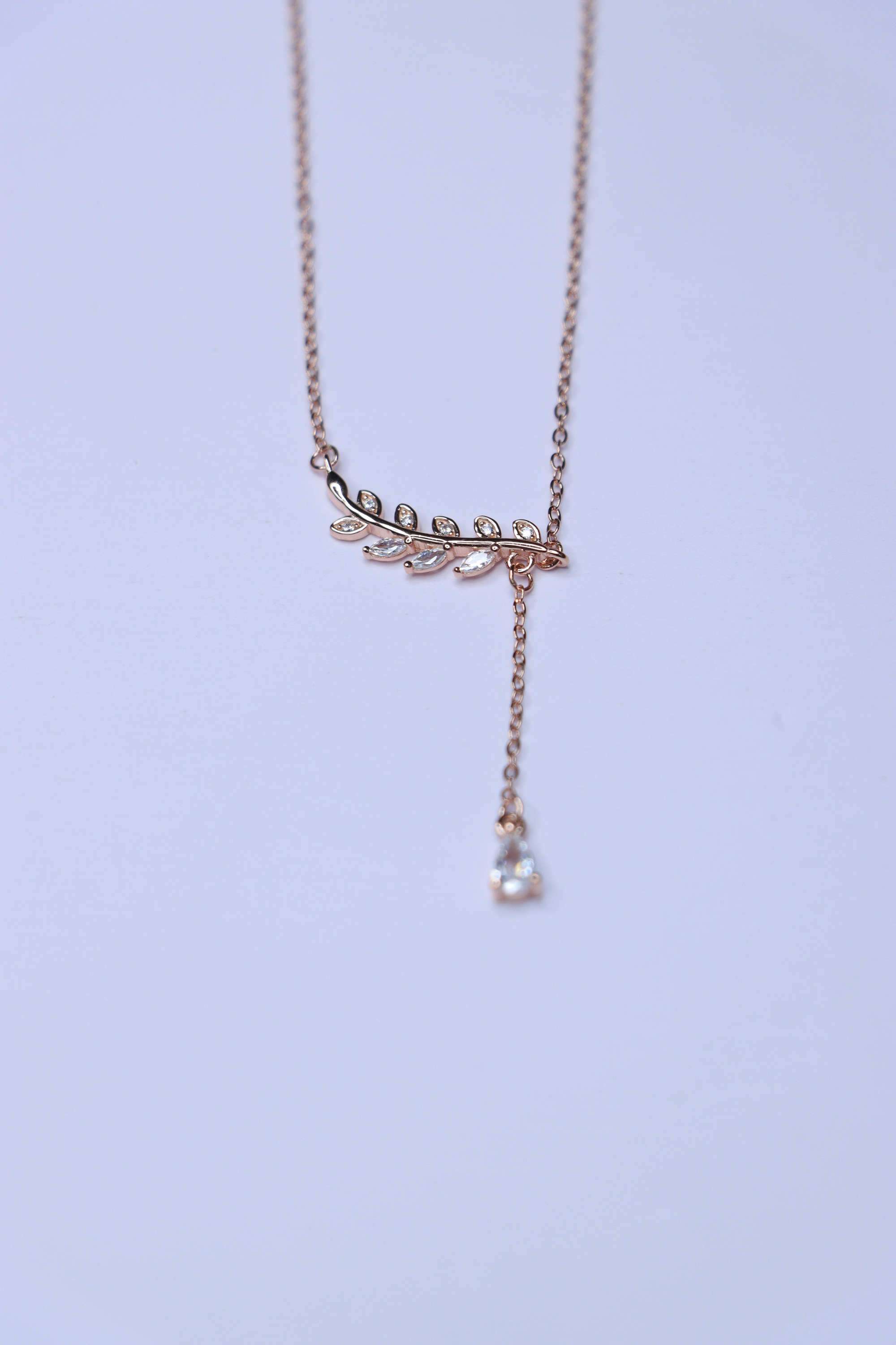 Rose-Gold-Collection-Silver-Casual-Wear-Women-Starlight-Bliss-Necklace