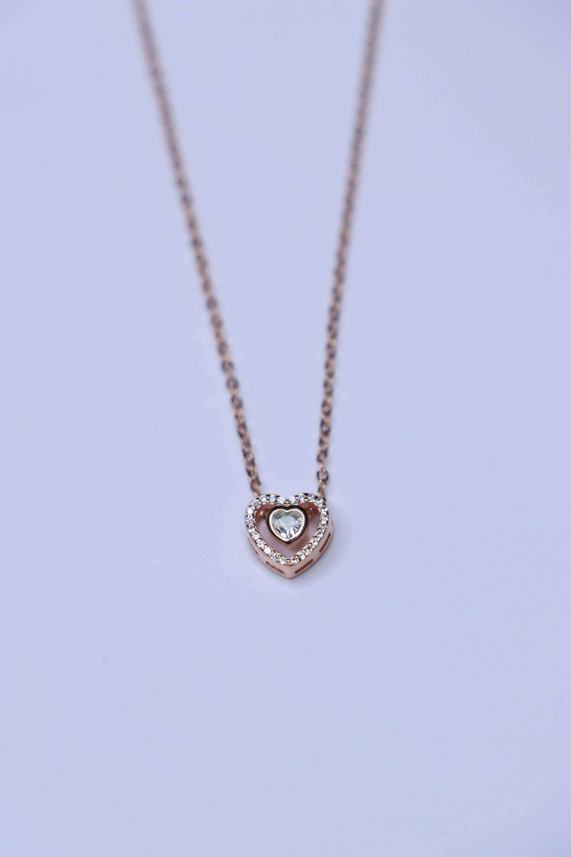 Rose-Gold-Collection-Silver-Casual-Wear-Women-Enchanted-Aura-Necklace