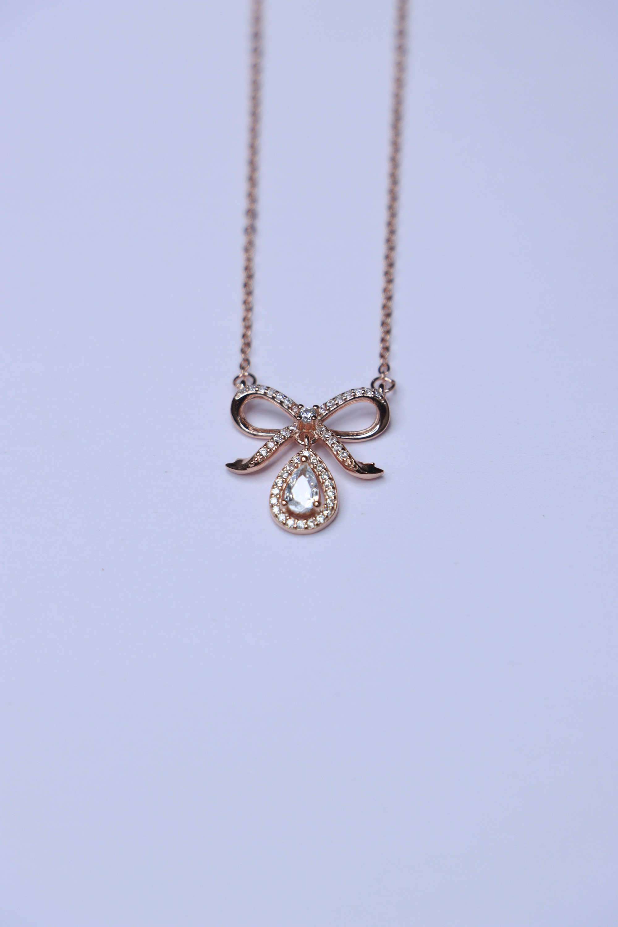 Rose-Gold-Collection-Silver-Casual-Wear-Women-Everbright-Necklace