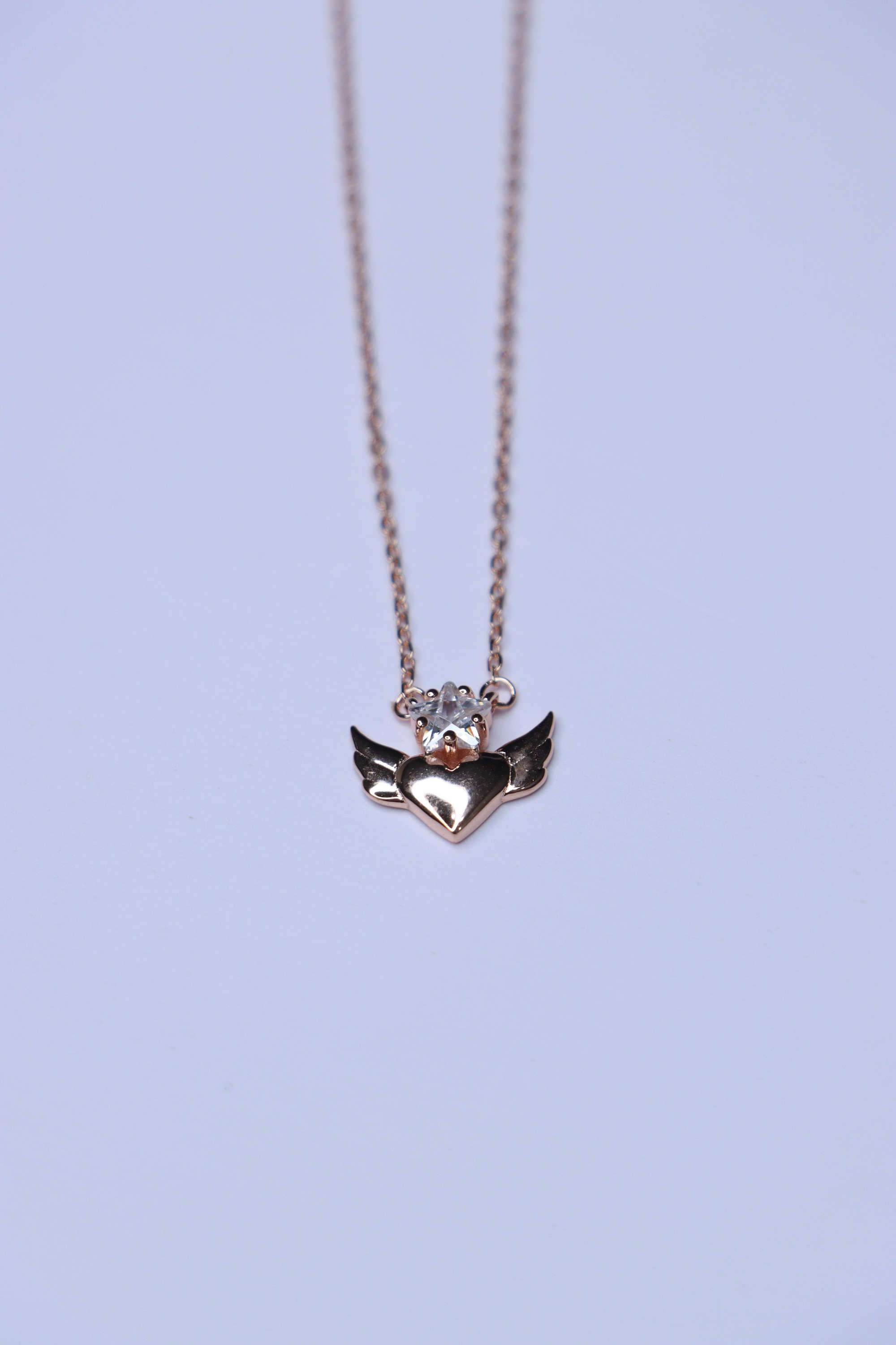 Rose-Gold-Collection-Silver-Casual-Wear-Women-Pure-Aura-Necklace