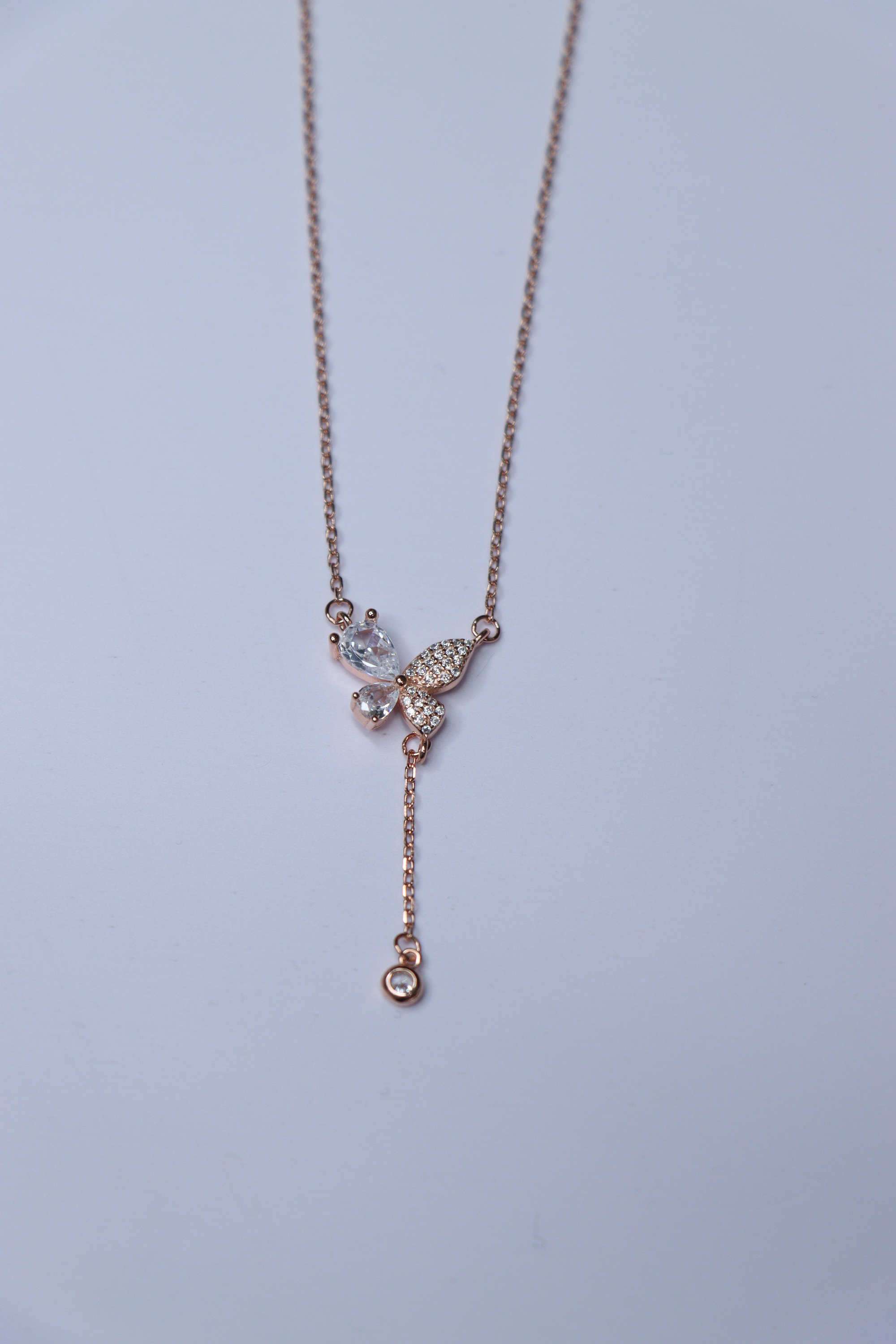 Rose-Gold-Collection-Silver-Casual-Wear-Women-Eternal-Light-Necklace