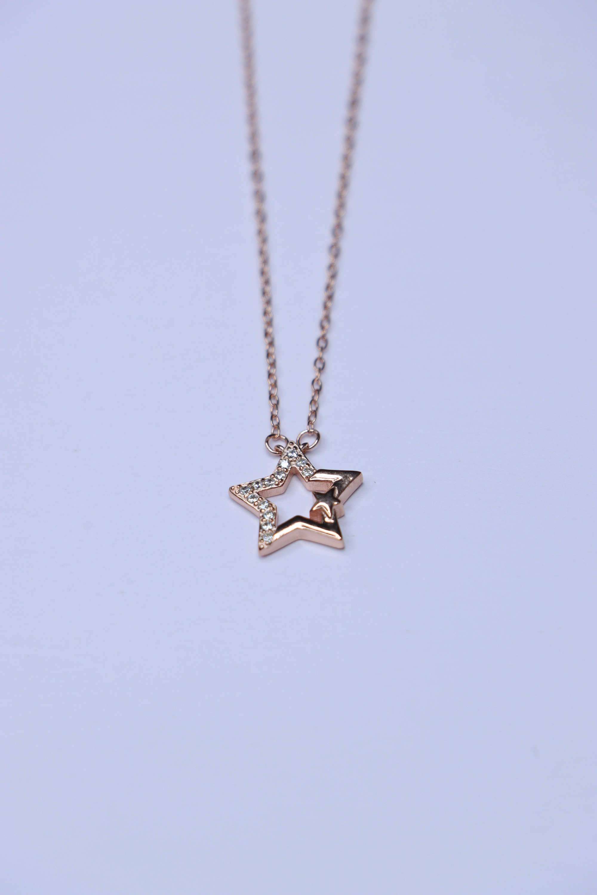 Rose-Gold-Collection-Silver-Casual-Wear-Women-Aurora-Jewel-Necklace
