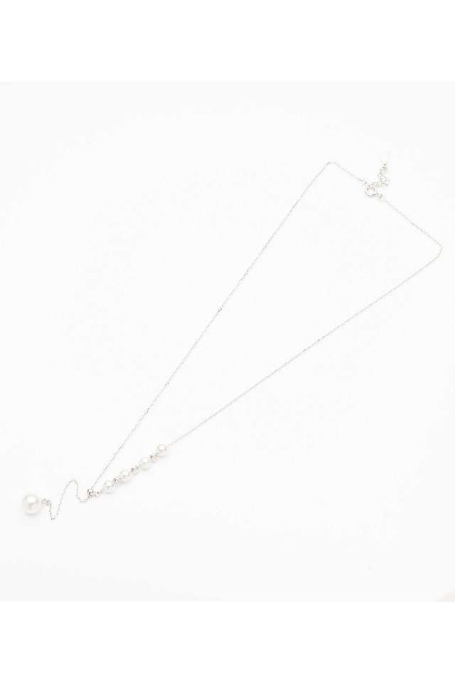 Y-Shaped-Silver-Necklace