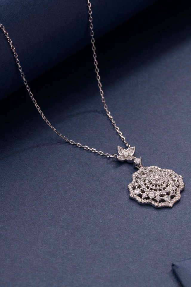 Silver-Tribal-Aura-Necklace-Set