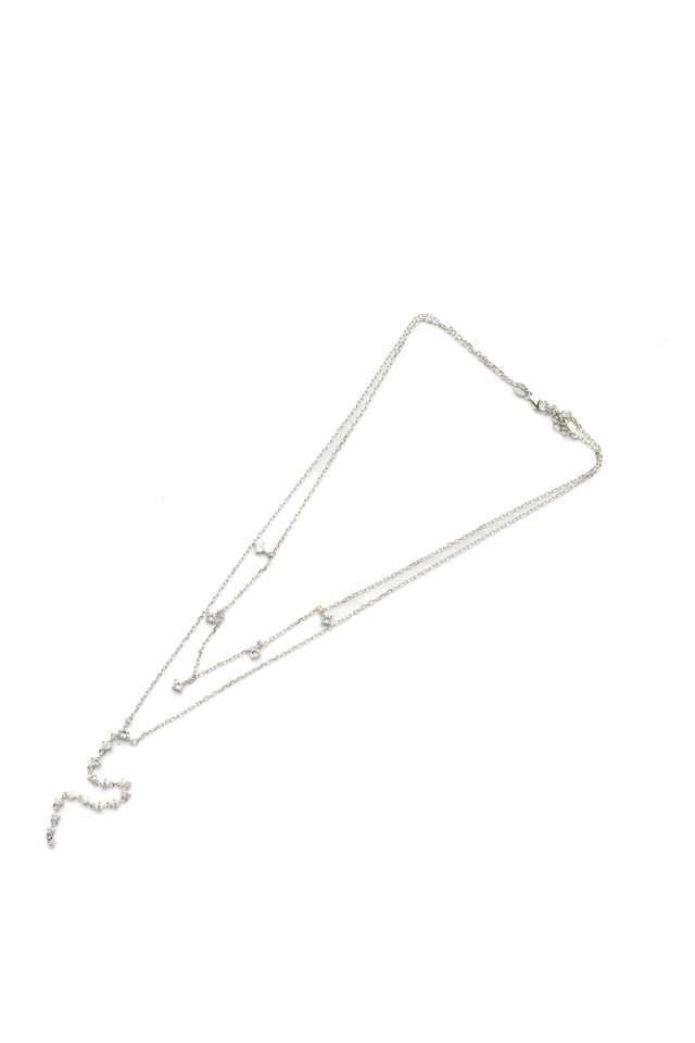 Silver-Raindrop-Necklace-Set