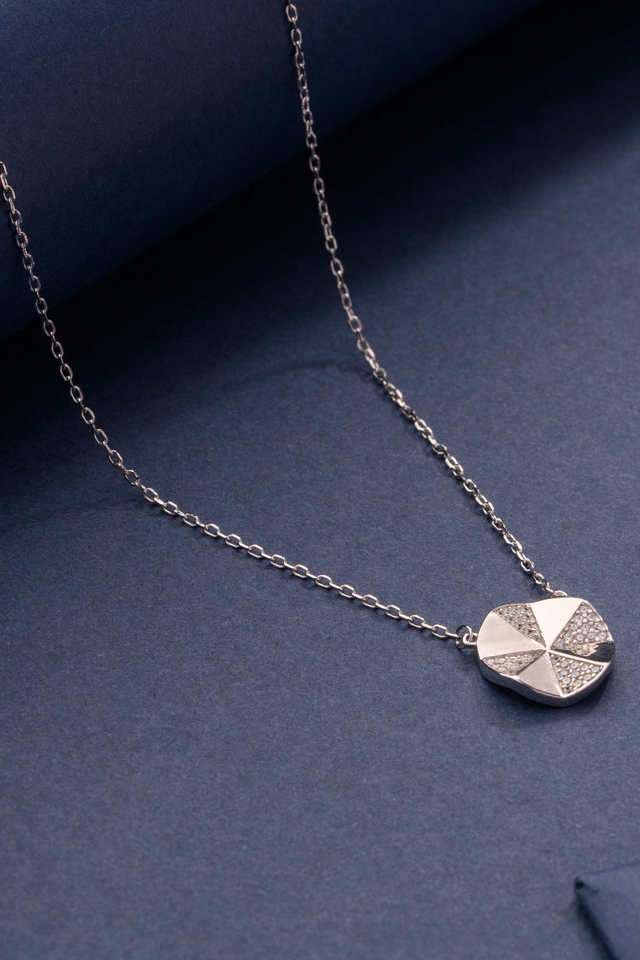 Silver-Statement-Charm-Necklace-Set