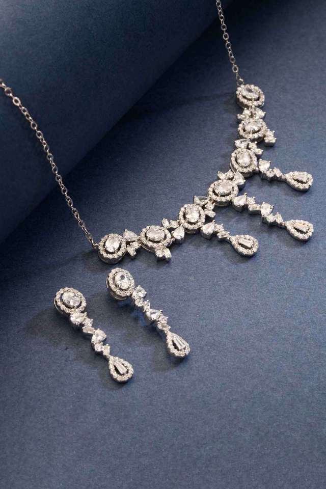 New-Rose-Gold-Plated-Alloy-Necklce-Set