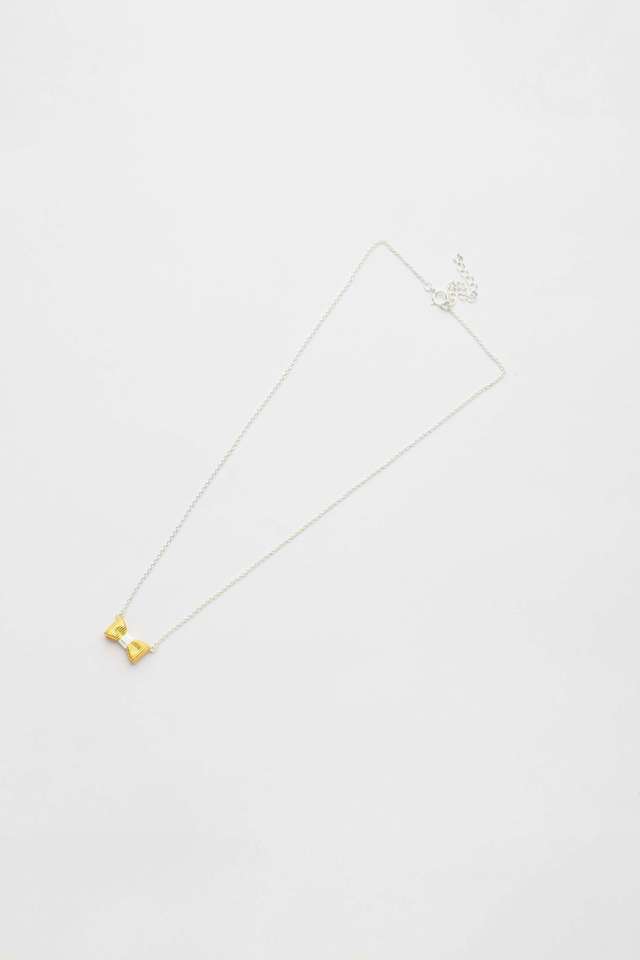 Golden-Bow-Necklace-Set