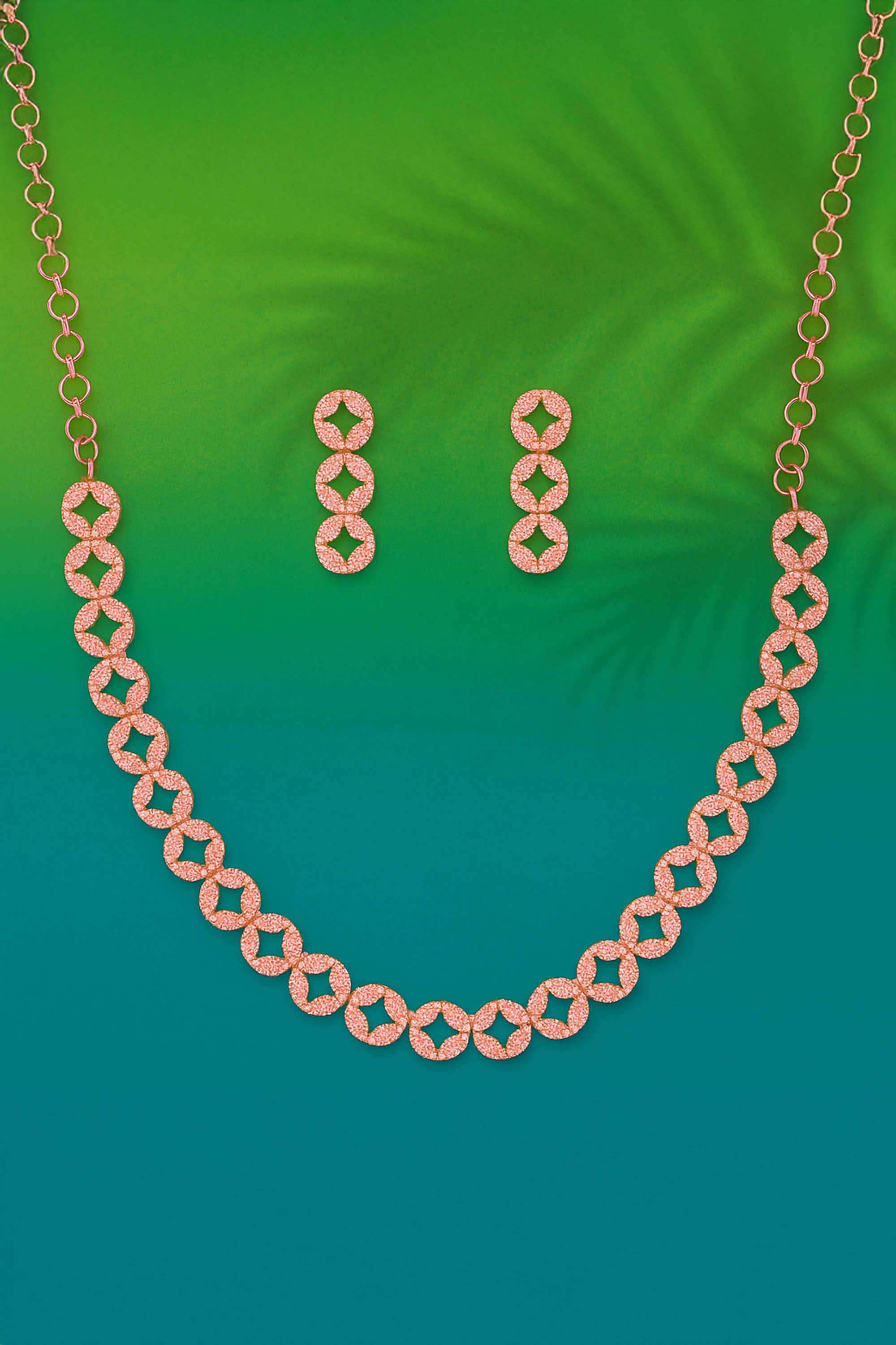Autumn-Silver-Ethnic-Women-Rose-Radiance-Jewellery-Sets