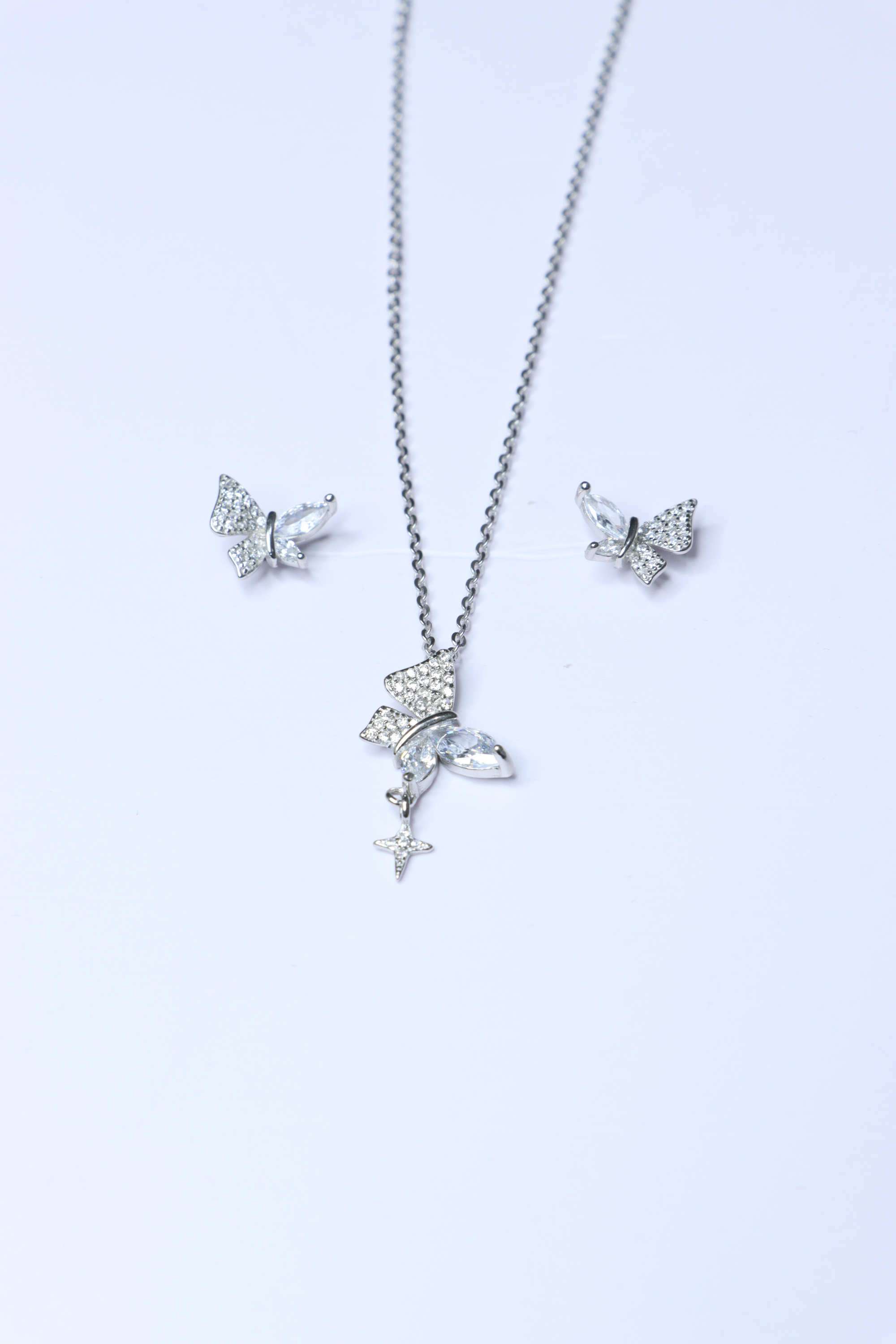 Rose-Gold-Collection-Silver-Casual-Wear-Women-Imperial-Light-Ensemble-Jewellery-Sets