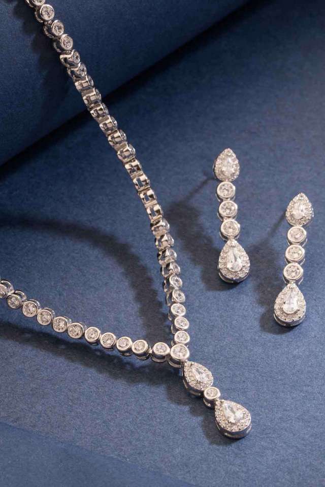 Leaf-Single-Polki-Drop-Necklace-Set