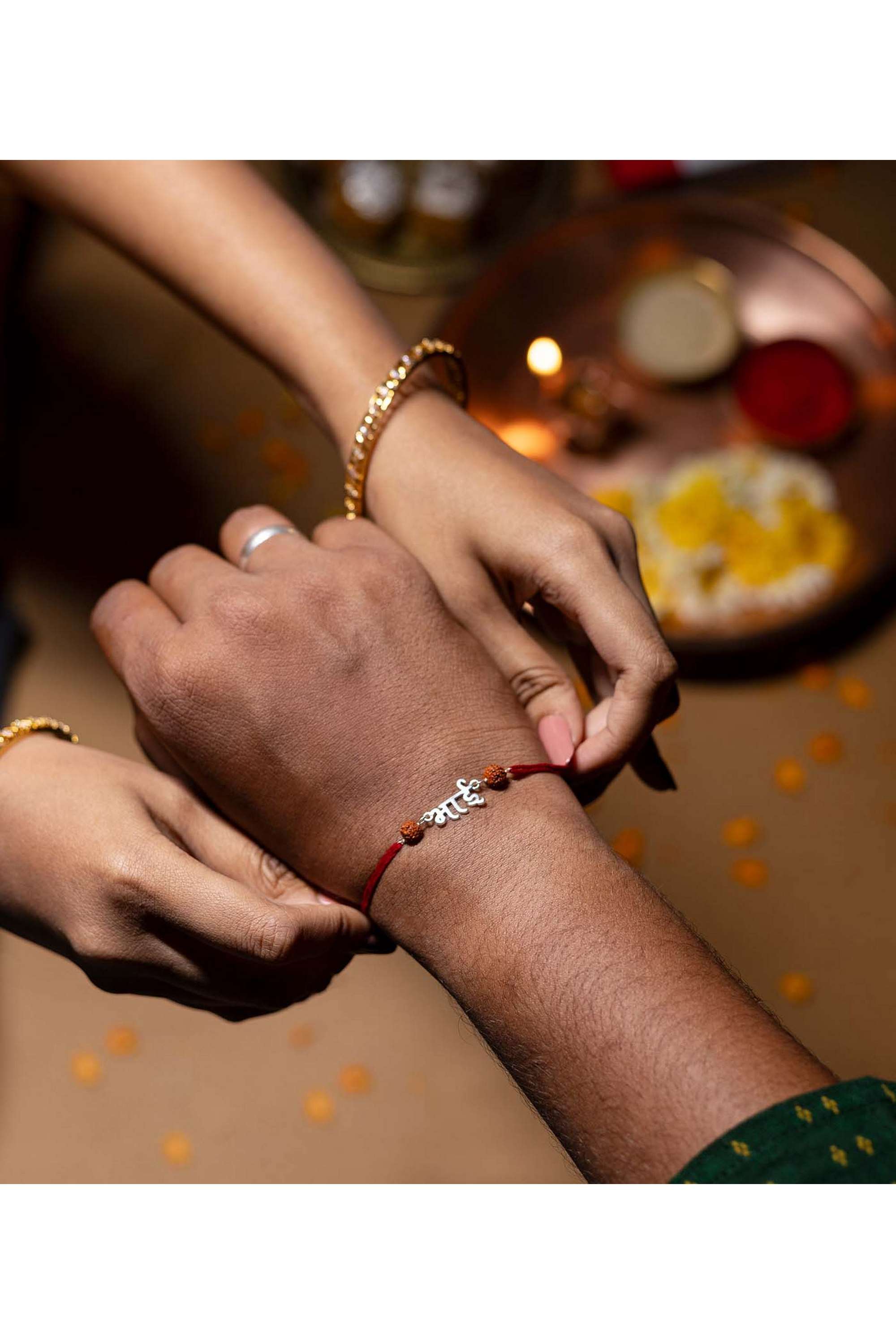 Silver-Ethnic-Men-s-Trendy-Bhai-Rakhi