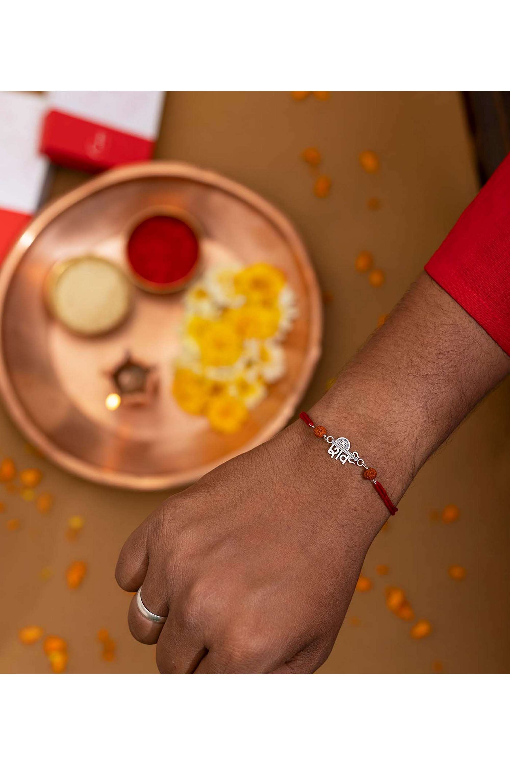 Silver-Ethnic-Men-s-Unique-Shiv-Trishul-Rudraksha-Rakhi