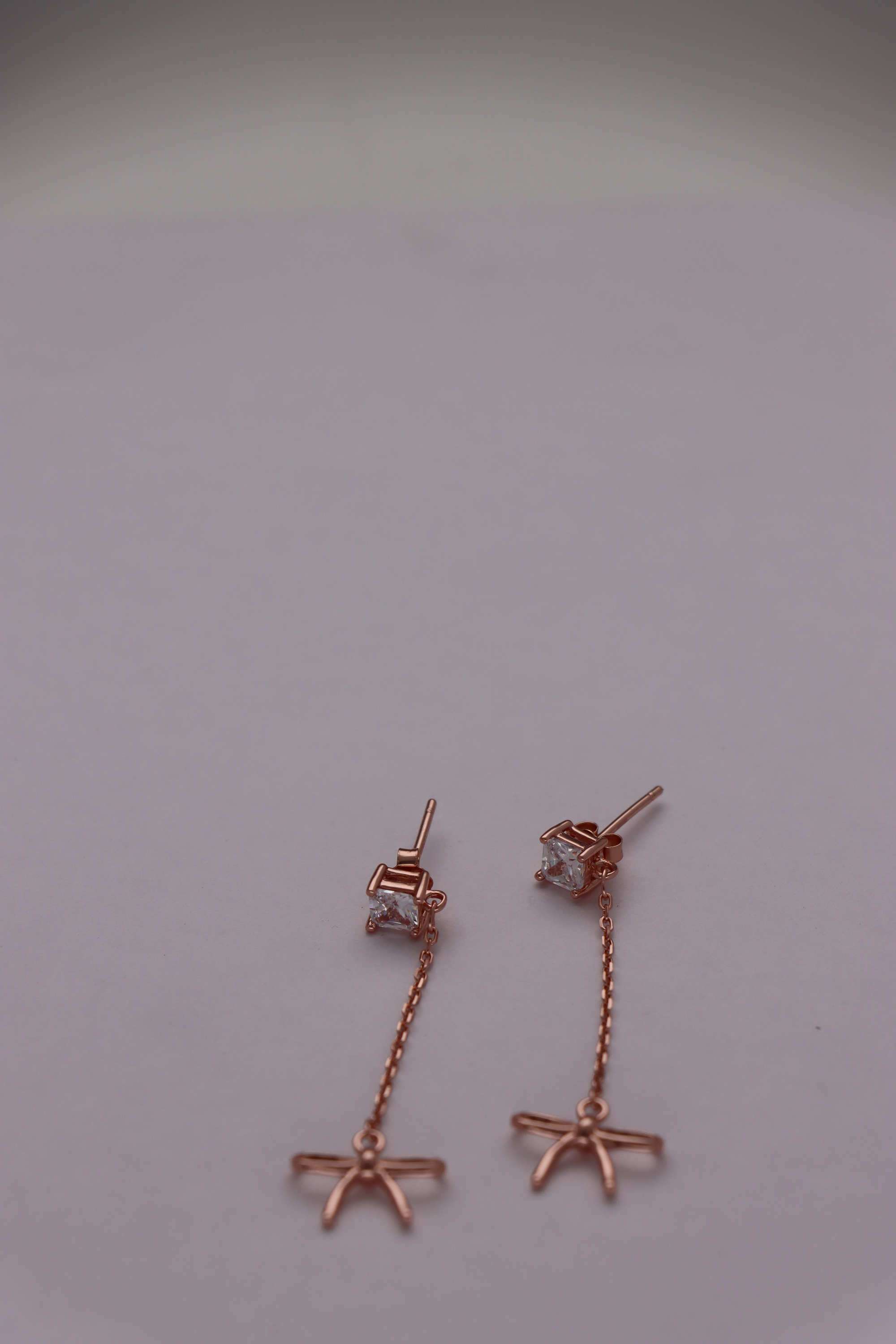 Rose-Gold-Collection-Silver-Casual-Wear-Women-Radiant-Charm-Tops-Earrings