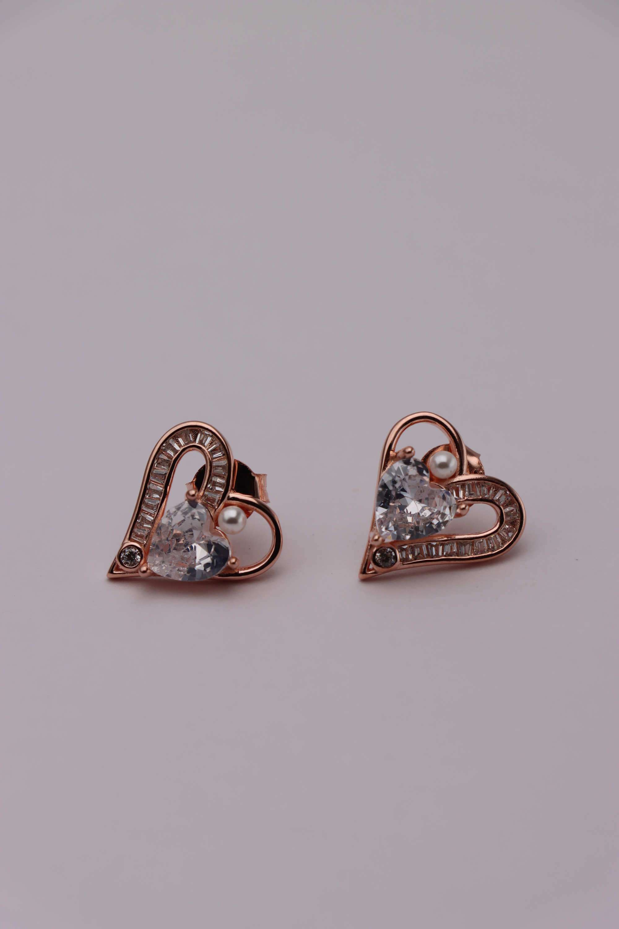 Rose-Gold-Collection-Silver-Casual-Wear-Women-Secret-Garden-Tops-Earrings