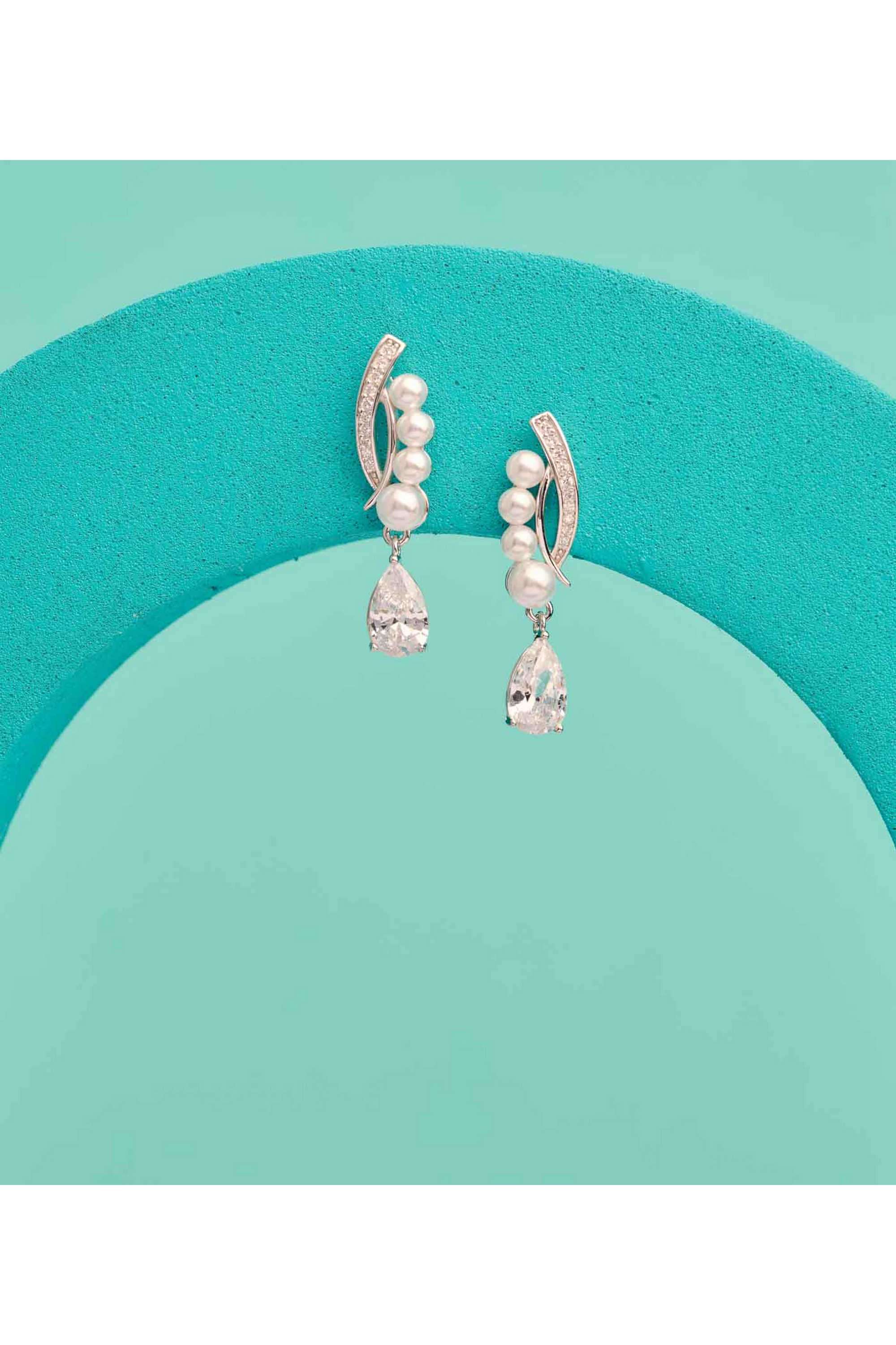 Silver-Casual-Wear-Women-Earrings-Enchanted-Bloom-Top
