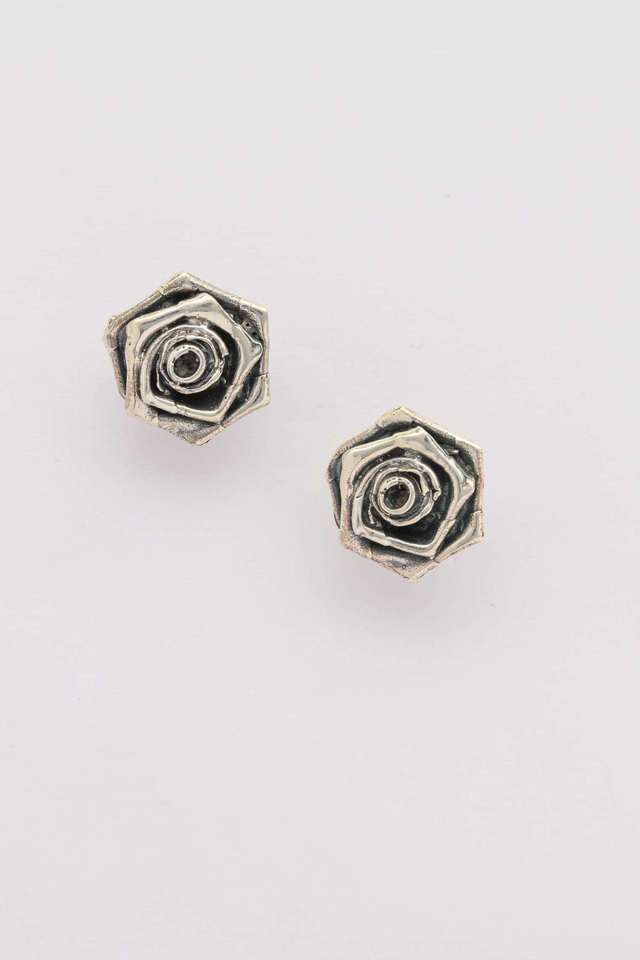 Silver-Oxidised-Rosa-Earrings