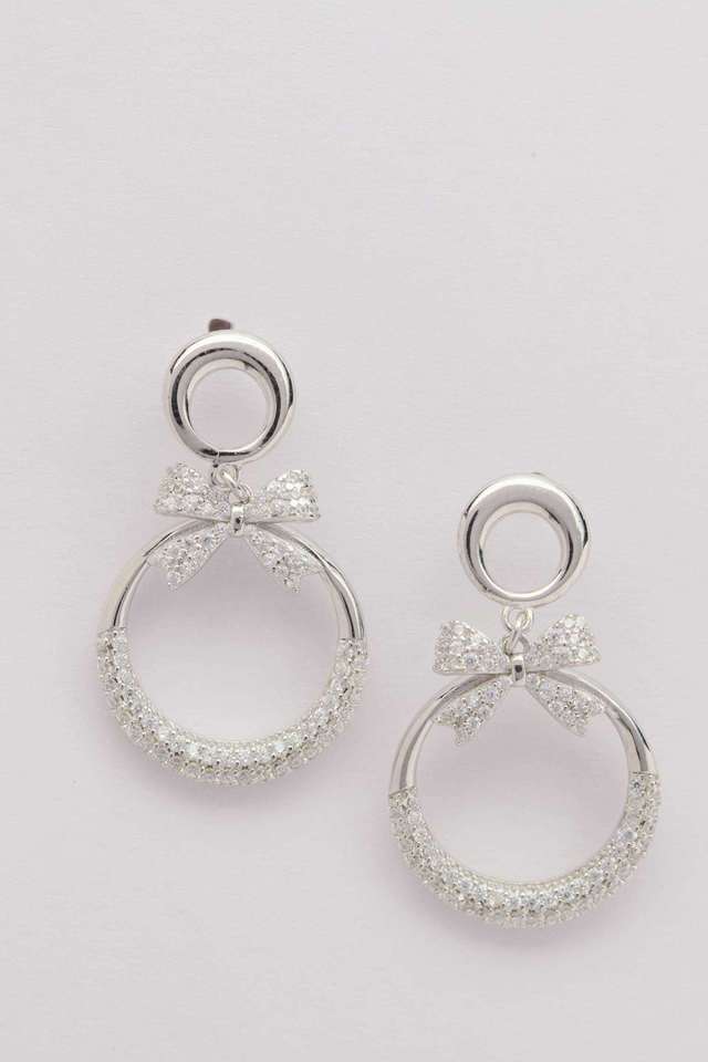Silver-Half-Ring-Earrings