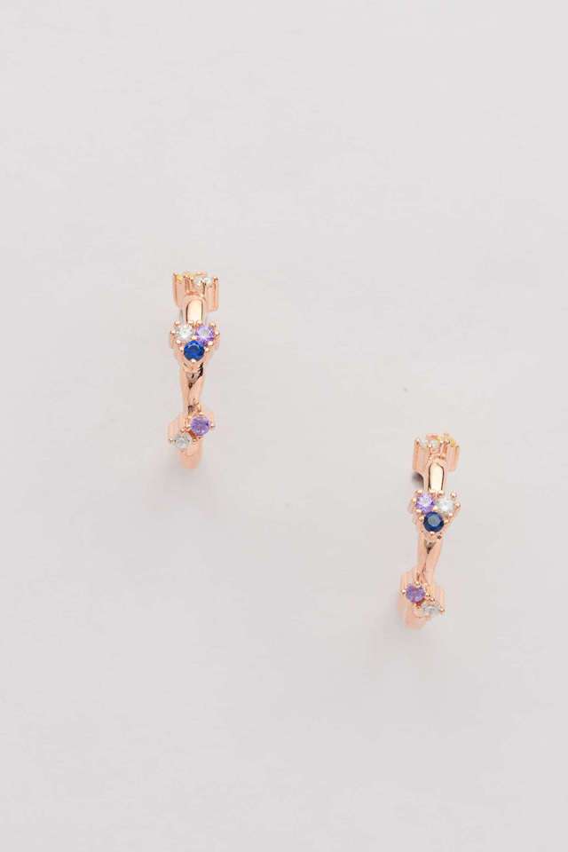 Silver-Halfloop-Earrings