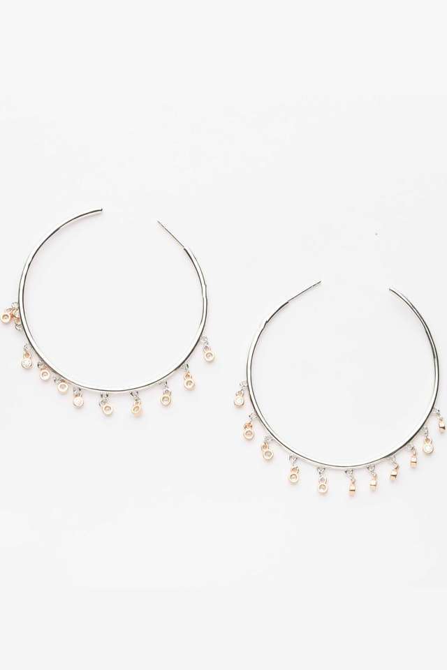 Silver-Fancy-Hoop-Earrings