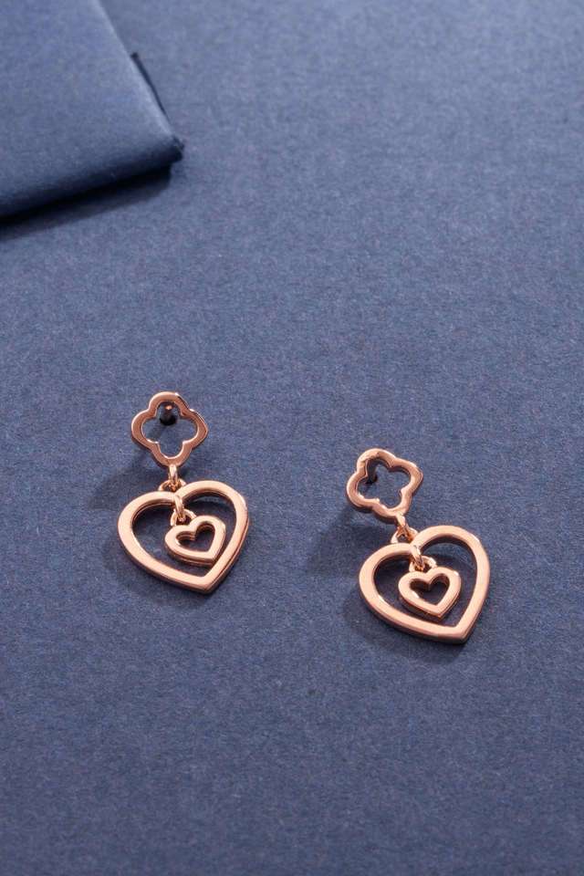 Silver-Heart-Maze-Earrings