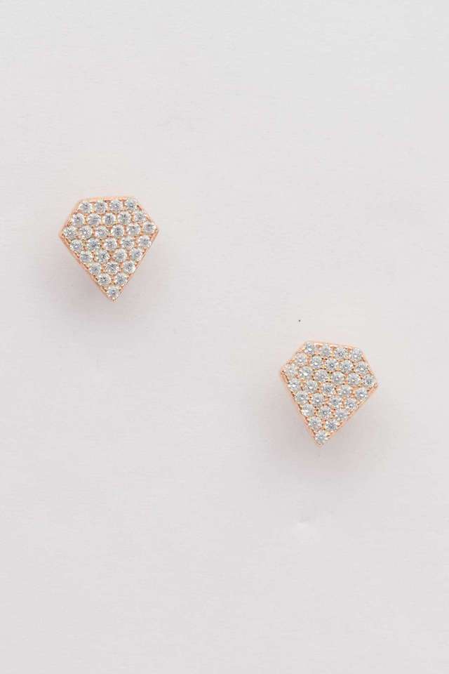Silver-Diamond-Earrings