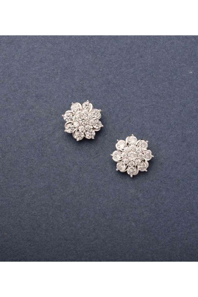 Cubic-Zirconia-Studs-Earrings