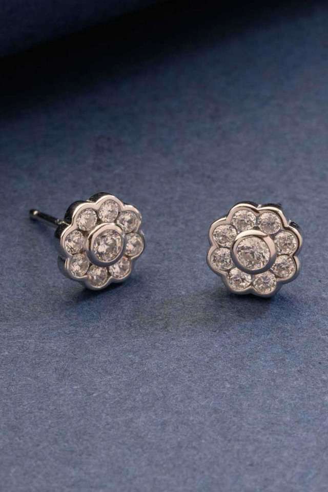 Vintage-White-Earrings