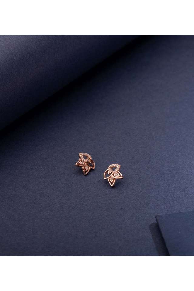 Polished-Silver-Leaf-Earrings