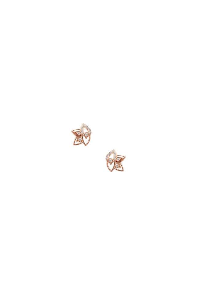 Polished-Silver-Leaf-Earrings