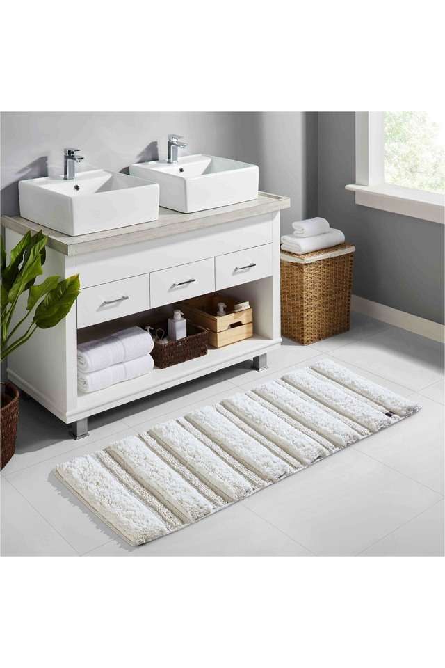Resort-Anti-Slip-Cotton-Bathmat-Super-Soft-&-Super-Absorbent---50-x-80-cm---Ivory