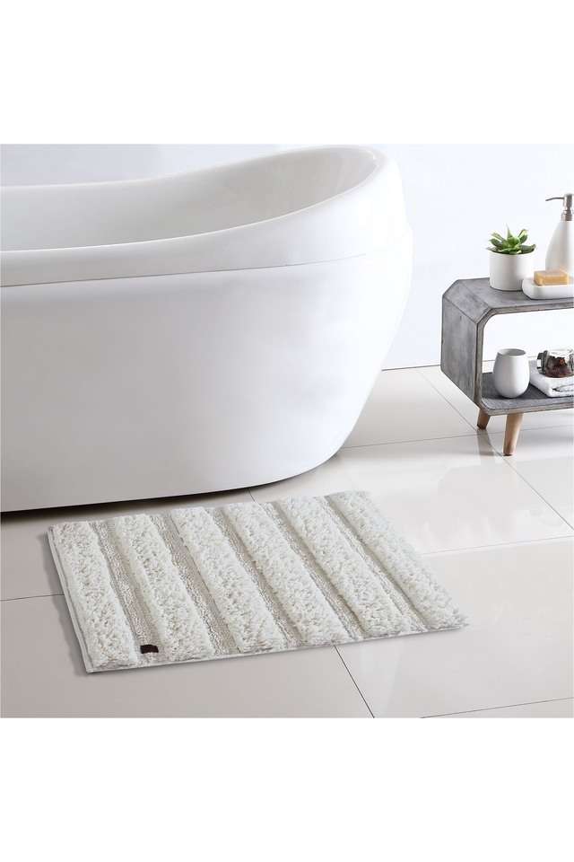 Resort-Anti-Slip-Cotton-Bathmat-Super-Soft-&-Super-Absorbent---50-x-80-cm---Ivory
