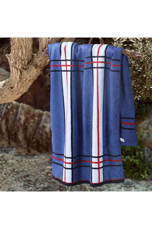 Cotton-Super-Absorbent-&-Soft-Hand-Towel-550-GSM---34-x-76-cm---Blue