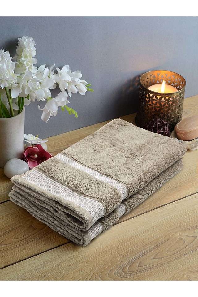 Solid-Dobby-Cotton-600-GSM-2-Hand-Towels