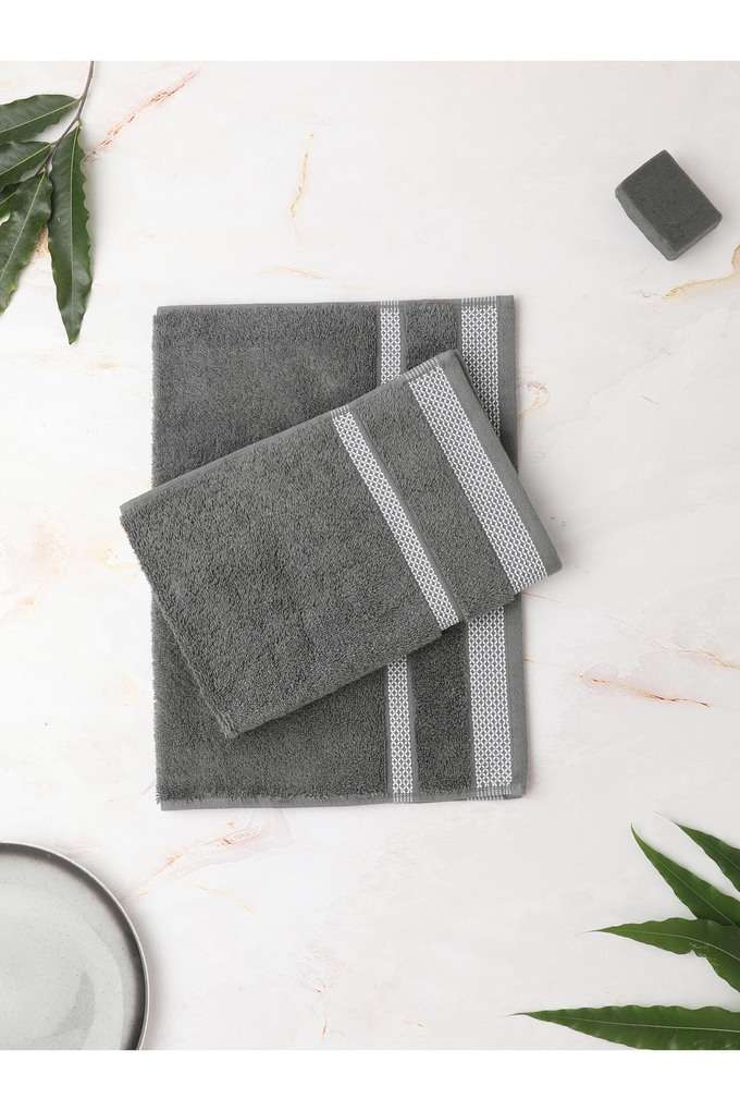 Solid-Dobby-100--Cotton-Hygro-600-GSM-2-Hand-Towels