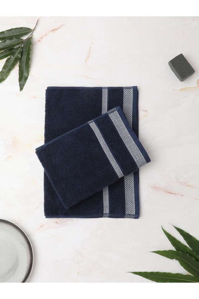 Solid-Dobby-100--Cotton-Hygro-600-GSM-2-Hand-Towels