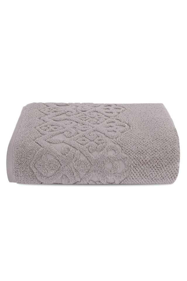 Solid-Colorart-Windsor-550-GSM-Cotton-Self-Jacquard-Bath-Towel---75X150-cm