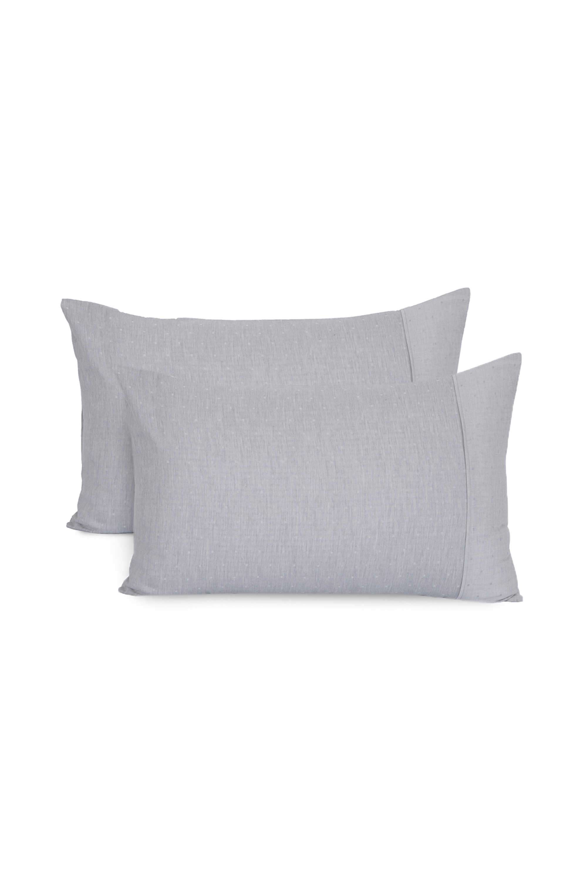 2-Piece-Solid-Standard-100--Cotton-Pillow-Covers-for-Bed-Dcor-50x75-cm
