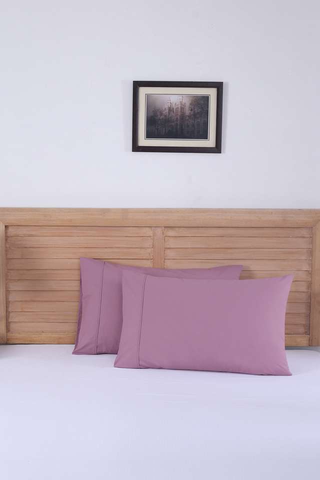 Colorart-Slumber-Solid-Dusky-Orchid-200-TC-Cotton-Standard-Pillow-Case-Set-Of-2