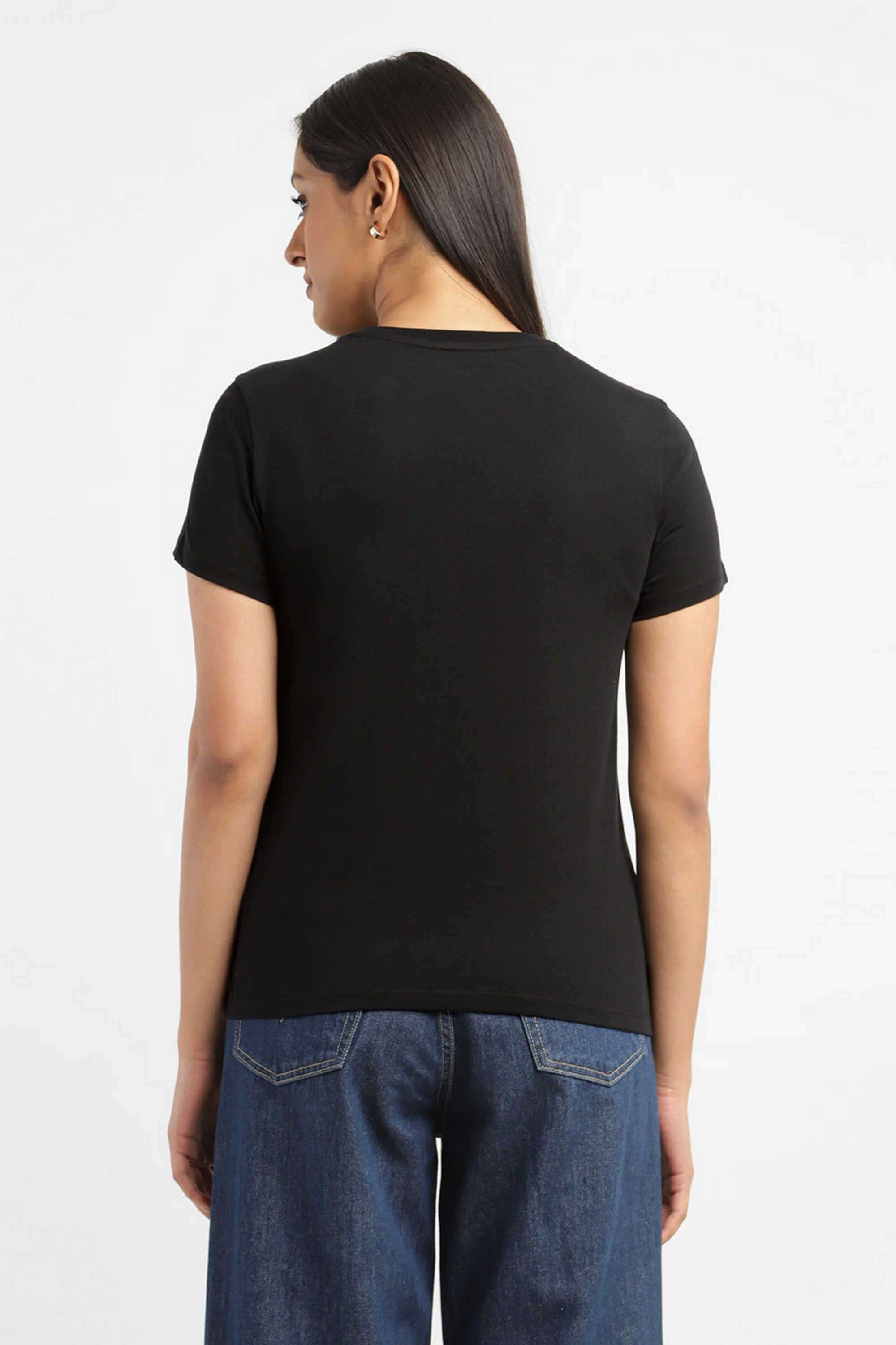 Typographic-Cotton-Round-Neck-Women-T-Shirt
