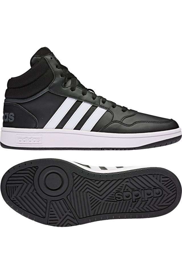 Buy ADIDAS Black Synthetic Mid Lace Up Men's Sport Shoes