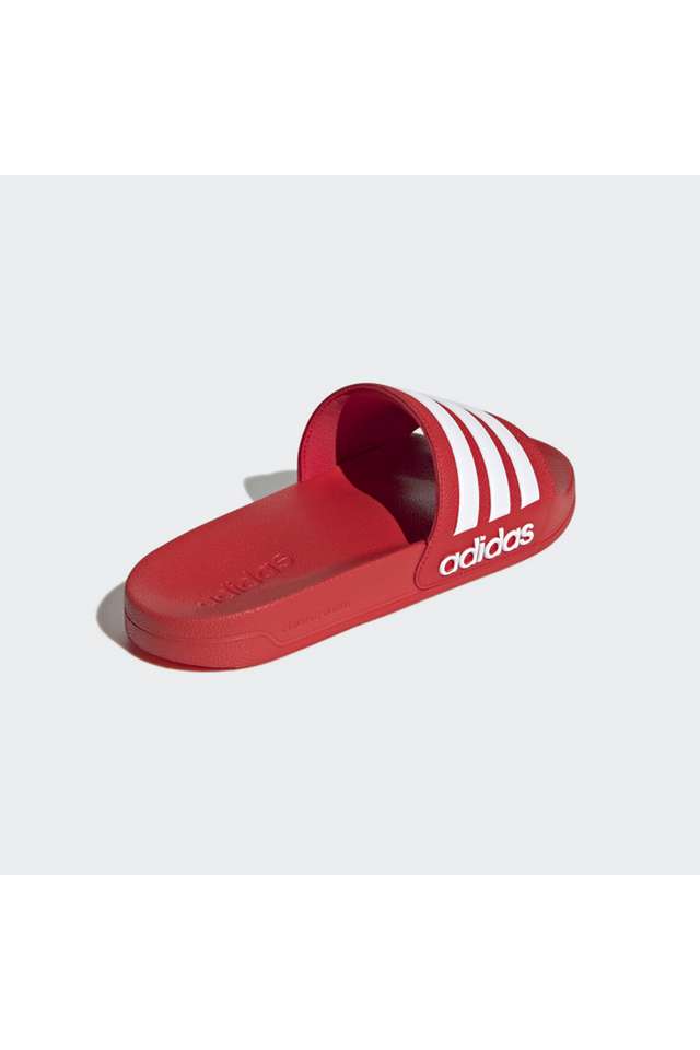 Buy ADIDAS red Adilette Shower Synthetic Slipon Men's Slides