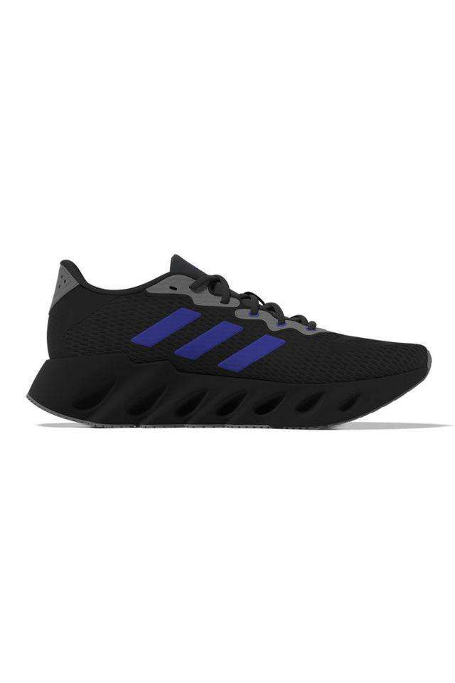 Buy ADIDAS Black Switch Run M Textile Lace Up Men's Sneakers