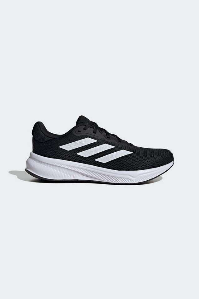 Buy ADIDAS Black Response Textile Lace up Men's Sports Shoes