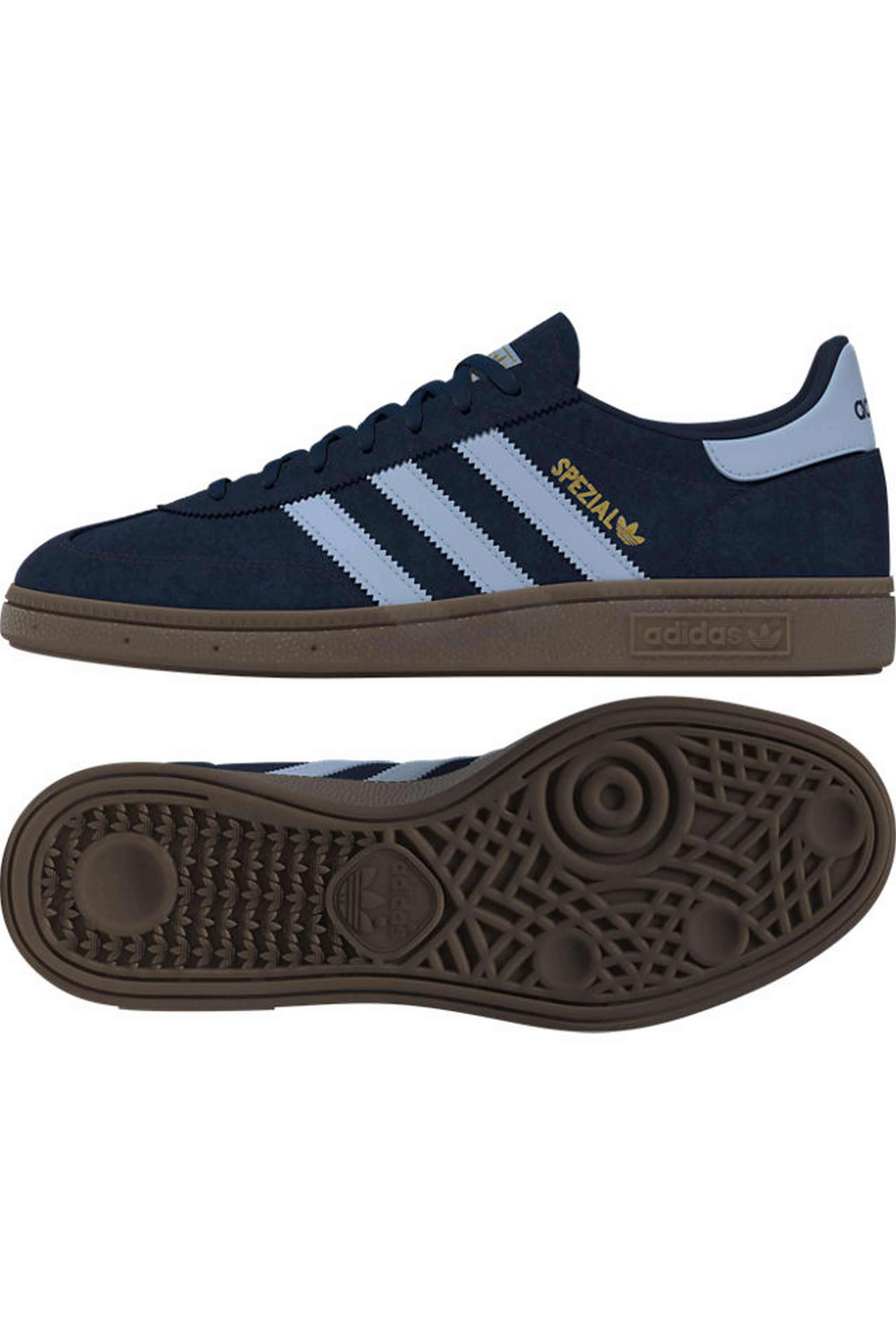 Buy Adidas Originals blue Originals Handball Spezial Leather Low