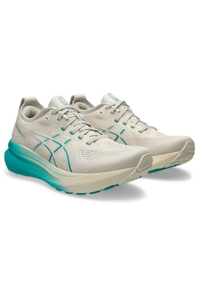 GEL-KAYANO-31-Synthetic-Fiber-Men-s-Sports-Shoes---Birch/Wave-Teal