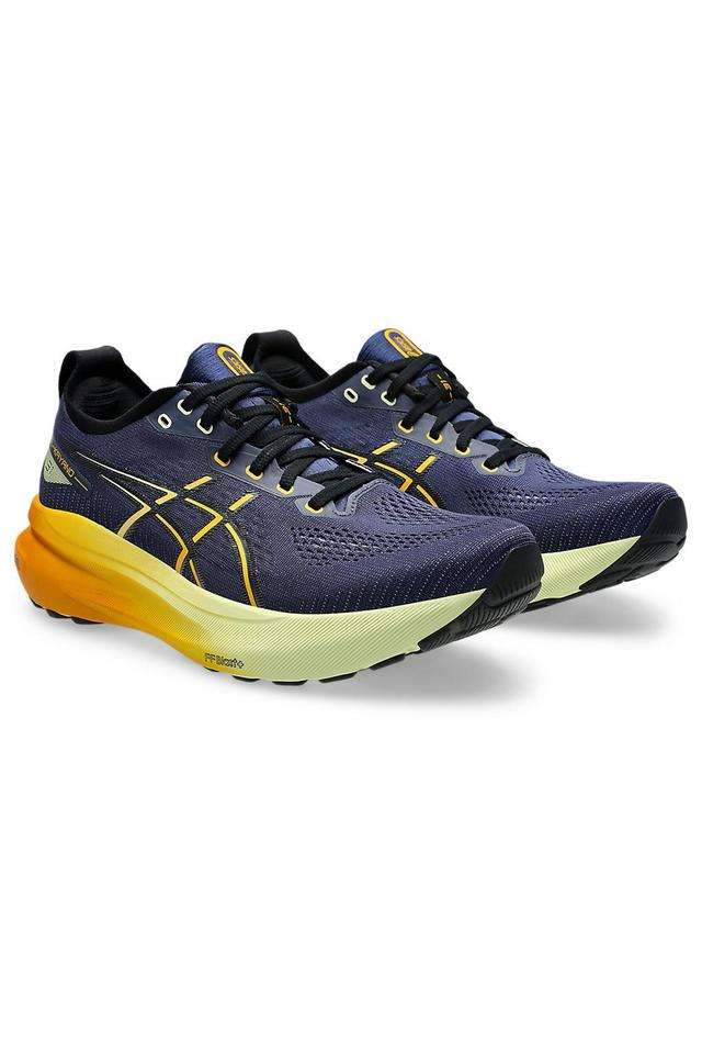GEL-KAYANO-31-Synthetic-Fiber-Men-s-Sports-Shoes---Indigo-Blue/Gunmetal