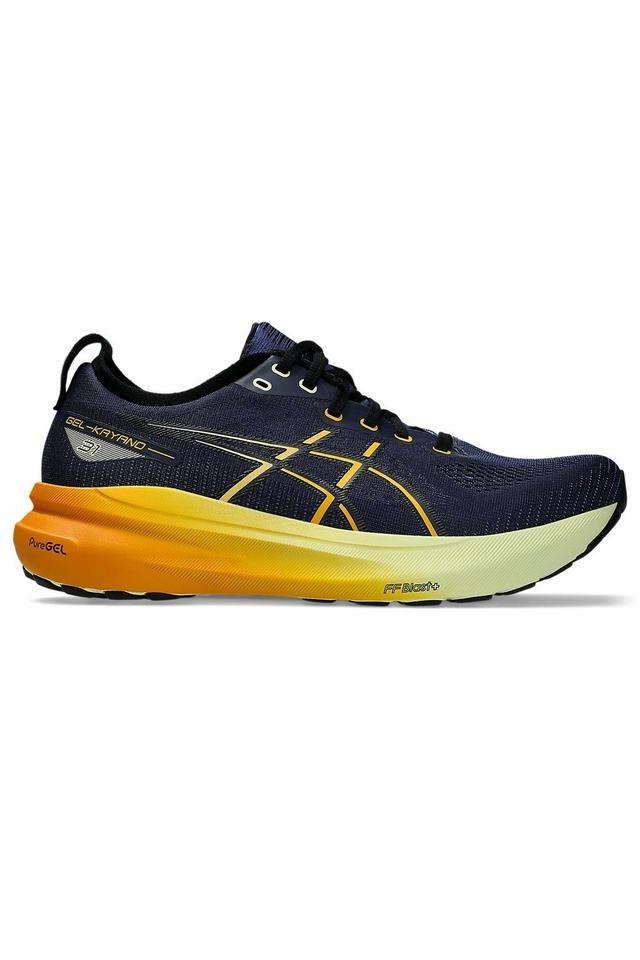 GEL-KAYANO-31-Synthetic-Fiber-Men-s-Sports-Shoes---Indigo-Blue/Gunmetal