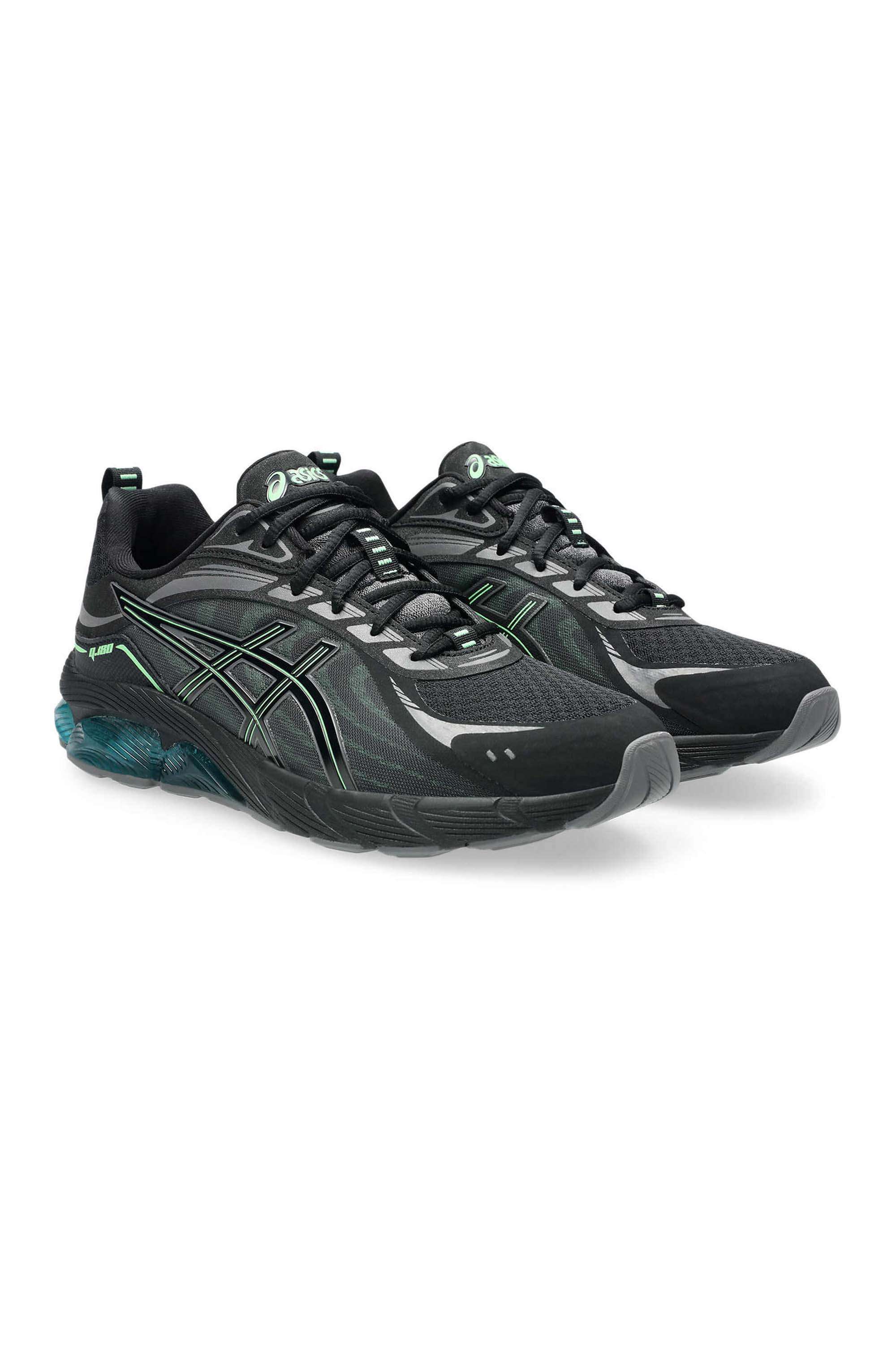 Buy Asics Black Gel-Quantum 180 VIII Synthetic Leather Lace Up