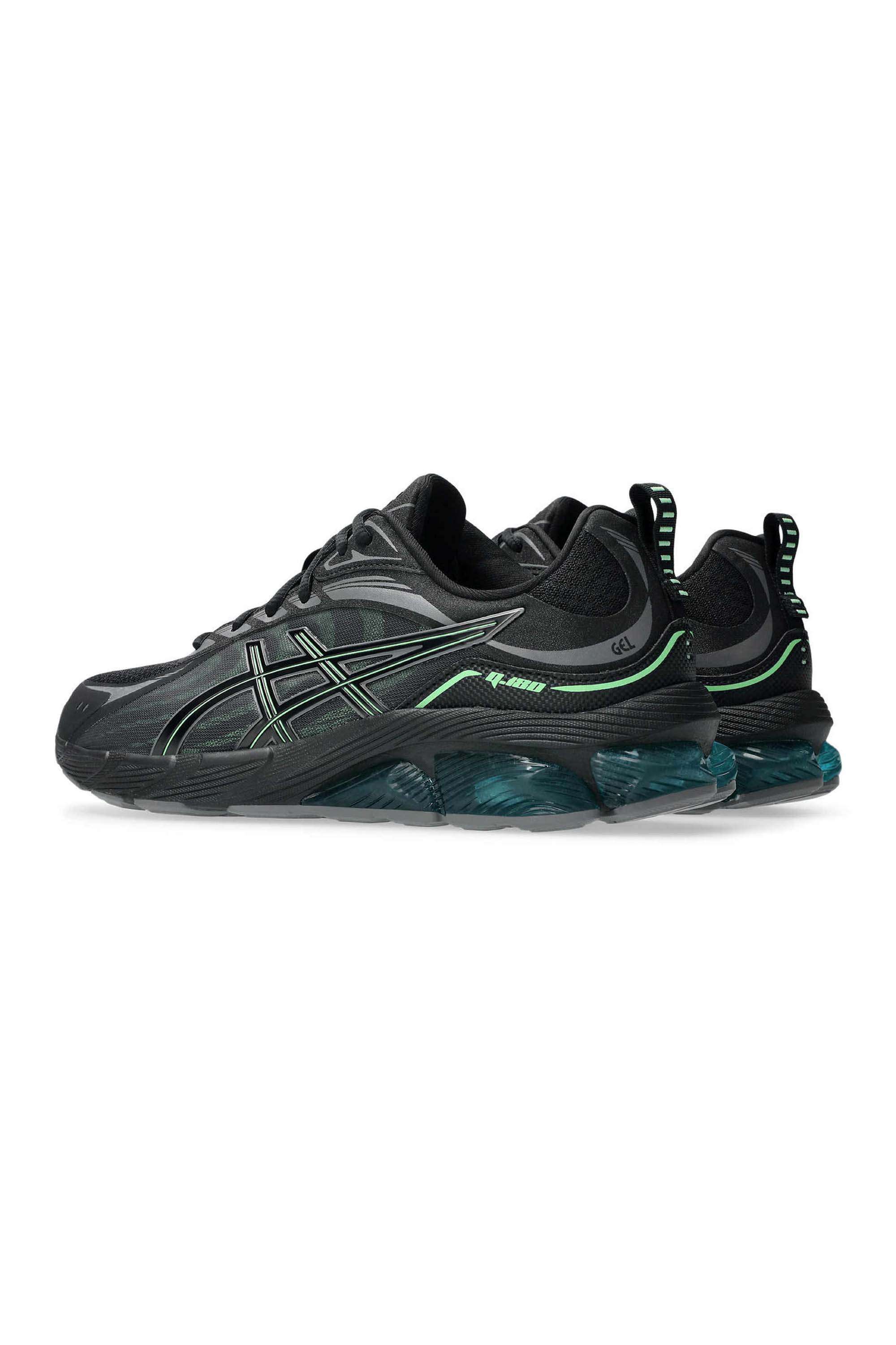 Buy Asics Black Gel-Quantum 180 VIII Synthetic Leather Lace Up